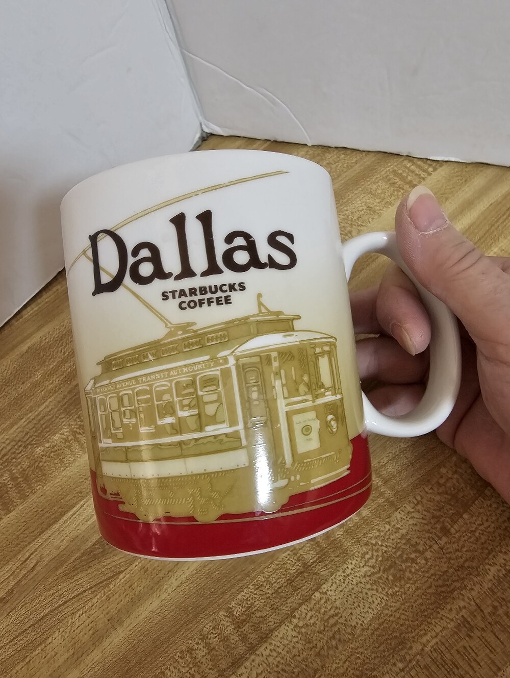 Starbucks Dallas 2009 Mug EUC Unused Nwob